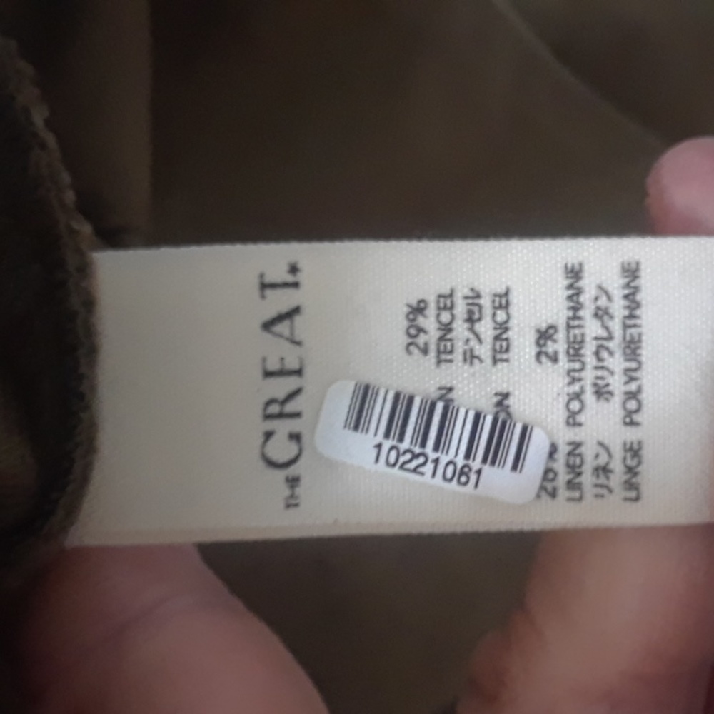 THE GREAT..SWING ARMY UTILITY JACKET..SMALL - Picture 7 of 8